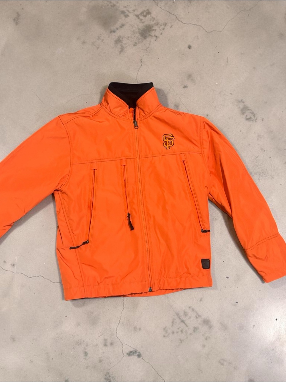 San Francisco Giants Antigua Orange women’s Softshell Jacket S - Picture 3 of 4